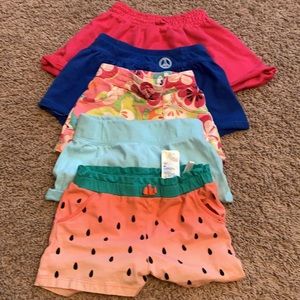 Lot of 4T Shorts and Skirts